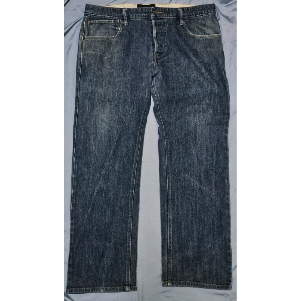 Vintage Oakley Jeans Mens 38x32 Blue Relaxed Loose Baggy Fit Dark‎ Wash Y2K